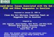 “Ground-Water Issues Associated with the Use of MTBE and Other Oxygenates in Gasoline” Presented on January 22, 1999 to Clean Air Act Advisory Committee