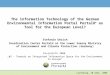 The Information Technology of the German Environmental Information Portal PortalU ® as Tool for the European Level? Stefanie Uhrich Coordination Center