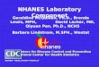 NHANES Laboratory Component Geraldine McQuillan, Ph.D., Brenda Lewis, MPH, David Lacher, MD, Qiyuan Pan, Ph.D., NCHS Barbara Lindstrom, M.SPH., Westat