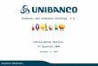 Investor Relations | page 1 Unibanco and Unibanco Holdings, S.A. Consolidated Results 3 rd Quarter 2005 November 11, 2005 Investor Relations