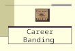 Career Banding. What is career banding? A new human resources system that affects the way we classify jobs hire people pay employees promote employees