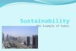 The Example of Dubai. What is Sustainability? Sustainability or Sustainable Development is development that meets the needs of the present without compromising