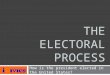 THE ELECTORAL PROCESS How is the president elected in the United States?