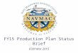 FY15 Production Plan Status Brief EOM Mar 2015. 2 Navy Enlisted Occupational Standards (NEOS) P01 FY15 Document Production (as of 31 Mar) Status Total