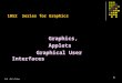 CLH GUI slides 1 1052 Series for Graphics Graphics, Applets Graphical User Interfaces