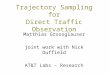 Trajectory Sampling for Direct Traffic Observation Matthias Grossglauser joint work with Nick Duffield AT&T Labs – Research