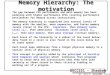EECC551 - Shaaban #1 lec # 9 Winter2000 1-16-2001 Memory Hierarchy: The motivation The gap between CPU performance and main memory has been widening with