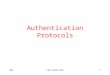 SMUCSE 5349/73491 Authentication Protocols. SMUCSE 5349/73492 The Premise How do we use perfect cryptographic mechanisms (signatures, public-key and symmetric