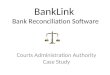 BankLink Bank Reconciliation Software Courts Administration Authority Case Study