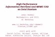 High Performance Information Retrieval and MEMS CAD on Intel Itanium James Demmel Mathematics and EECS UC Berkeley demmel/Itanium_121001.ppt