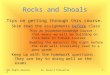 All Rights ReservedDr. David P Echevarria1 Rocks and Shoals Tips on getting through this course. before Skim read the assignments before class This an
