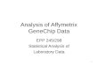 1 Analysis of Affymetrix GeneChip Data EPP 245/298 Statistical Analysis of Laboratory Data