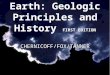 Earth: Geologic Principles and History FIRST EDITIONCHERNICOFF/FOX/TANNER