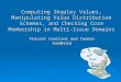 Computing Shapley Values, Manipulating Value Distribution Schemes, and Checking Core Membership in Multi-Issue Domains Vincent Conitzer and Tuomas Sandholm