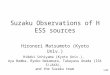 1/25 Suzaku Observations of HESS sources Hironori Matsumoto (Kyoto Univ.) Hideki Uchiyama (Kyoto Univ.), Aya Bamba, Ryoko Nakamura, Takayasu Anada (ISAS/JAXA),