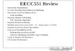EECC551 - Shaaban #1 Exam Review Fall 2003 11-4-2003 EECC551 Review Instruction DependenciesInstruction Dependencies In-order Floating Point/Multicycle