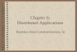 Chapter 6: Distributed Applications Business Data Communications, 5e