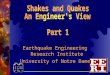 Earthquake Engineering Research Institute University of Notre Dame