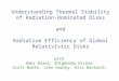 Understanding Thermal Stability of Radiation-Dominated Disks and Radiative Efficiency of Global Relativistic Disks with Omer Blaes, Shigenobu Hirose Scott