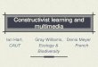 Constructivist learning and multimedia Ian Hart, Gray Williams, Denis Meyer CAUT Ecology & French Biodiversity