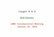 Target R & D Bob Zwaska LBNE Collaboration Meeting January 28, 2010