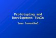 Prototyping and Development Tools laua leventhal