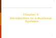 1 1 Chapter 5 Introduction to e-Business Systems