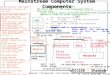 EECC550 - Shaaban #1 Lec # 9 Winter 2010 2-10-2011 Mainstream Computer System Components Double Date Rate (DDR) SDRAM One channel = 8 bytes = 64 bits wide