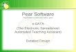 Pear Software perm_pear/ e-SATA (The Electronic Spreadsheet Automated Teaching Assistant) Detailed Design