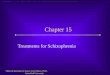 Chapter 15 Treatments for Schizophrenia Slides & Handouts by Karen Clay Rhines, Ph.D. Seton Hall University