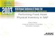 Performing Fixed Asset Physical Inventory in SAP Cheryl Pettus Financial Systems Consultant Monsanto Company