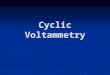 Cyclic Voltammetry. Current-Potential-Time Space Reversible System Time