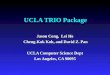UCLA TRIO Package Jason Cong, Lei He Cheng-Kok Koh, and David Z. Pan Cheng-Kok Koh, and David Z. Pan UCLA Computer Science Dept Los Angeles, CA 90095