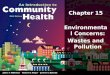 Chapter 15 Environmental Concerns: Wastes and Pollution