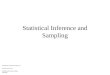 Statistical Inference and Sampling Introduction to Business Statistics, 5e Kvanli/Guynes/Pavur (c)2000 South-Western College Publishing