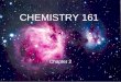 CHEMISTRY 161 Chapter 2. MATTER ATOMS MOLECULES ELEMENTS John Dalton matter is composed of ‘building blocks’