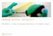 1 THOMSON REUTERS INTEGRITY SM INFLUENZA A: A New Challenging Opportunity for Market Impact