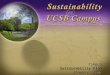 Sustainability at UCSB Campus Campus Sustainability Plan January, 2006