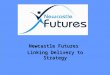 Newcastle Futures Linking Delivery to Strategy. Background Background Links with Health and strategic thinking Links with Health and strategic thinking