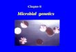 Chapter 8 Microbial genetics. 8.1 Mutations and Mutants 8.2 Genetic Recombination 8.3 Genetic Transformation 8.4 Transduction 8.5 Conjugation 8.6 Plasmids