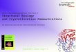 Journals.iucr.org/f/ Acta Crystallographica Section F Structural Biology and Crystallization Communications An electronic journal for macromolecular structure