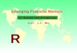 Emerging Financial Markets Prof. J.P. Mei R 1. Growth and Prosperity
