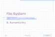 6/24/2015B.RamamurthyPage 1 File System B. Ramamurthy