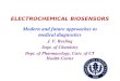 ELECTROCHEMICAL BIOSENSORS Modern and future approaches to medical diagnostics J. F. Rusling Dept. of Chemistry Dept. of Pharmacology, Univ. of CT Health