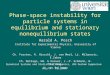 Phase-space instability for particle systems in equilibrium and stationary nonequilibrium states Harald A. Posch Institute for Experimental Physics, University