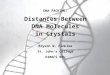 DNA PACKING: Distances Between DNA Molecules in Crystals Bryson W. Finklea St. John's College DIMACS REU