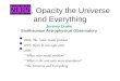 Neon, Opacity the Universe and Everything Jeremy Drake Smithsonian Astrophysical Observatory 2004: The “solar model problem” 2005: Neon in late-type stars