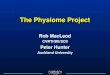 The Physiome Project Rob MacLeod CVRTI/BE/SCII Peter Hunter Auckland University