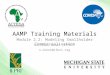 AAMP Training Materials Module 2.2: Modeling Smallholder Commercialization Nicholas Minot (IFPRI) n.minot@ifpri.org