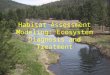 Habitat Assessment Modeling: Ecosystem Diagnosis and Treatment
